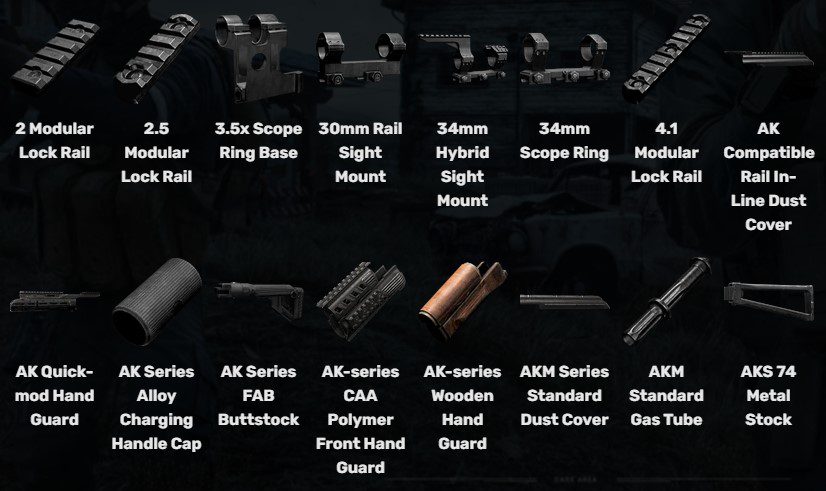 Arena Breakout Attachments