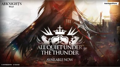 Arknights All Quiet Under The Thunder event