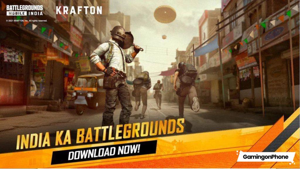 Battlegrounds Mobile India, Data Battlegrounds Mobile India China server, battlegrounds mobile india release