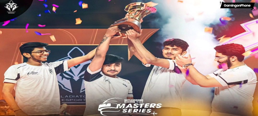 Battlegrounds Mobile India Series (BGIS) 2023 champion Gladiators Esports cover