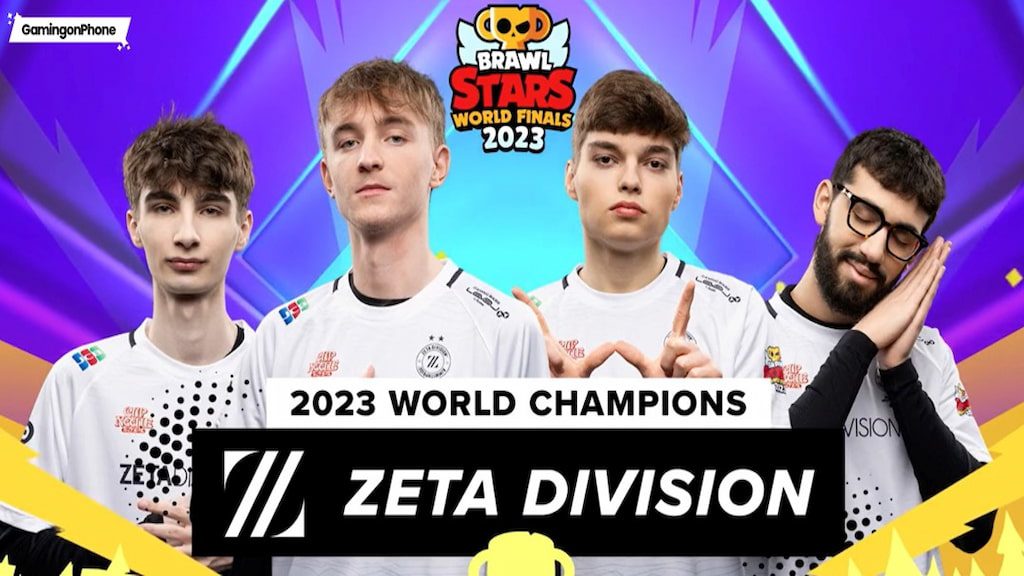 Brawl Stars World Finals 2023 champion ZETA DIVISION