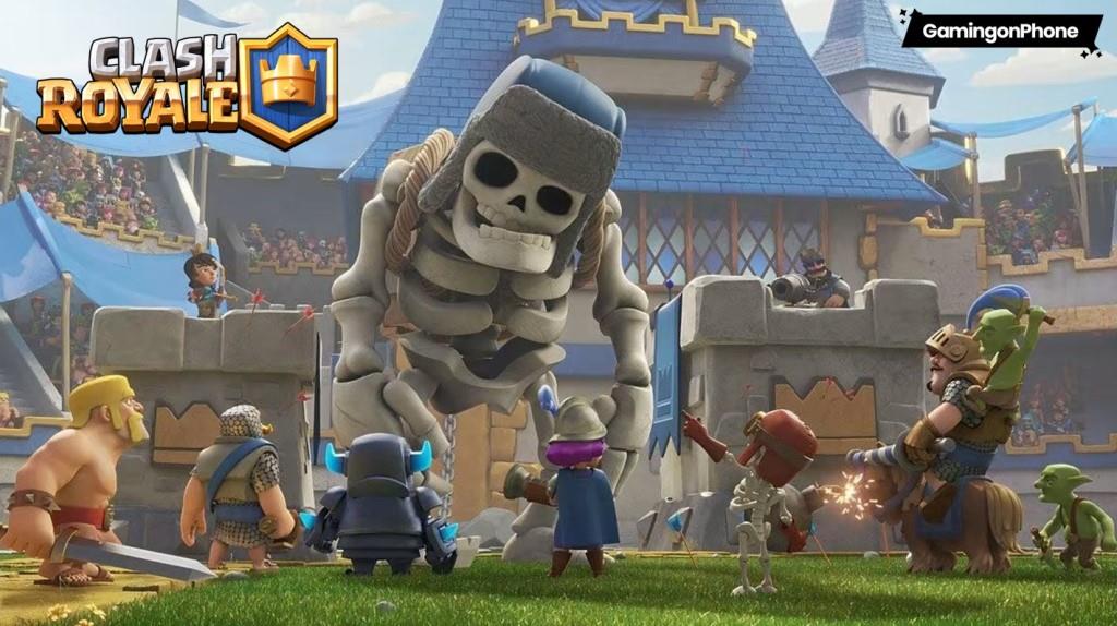 Clash Royale Giant Skeleton Deck Cover, Clash Royale bug fix