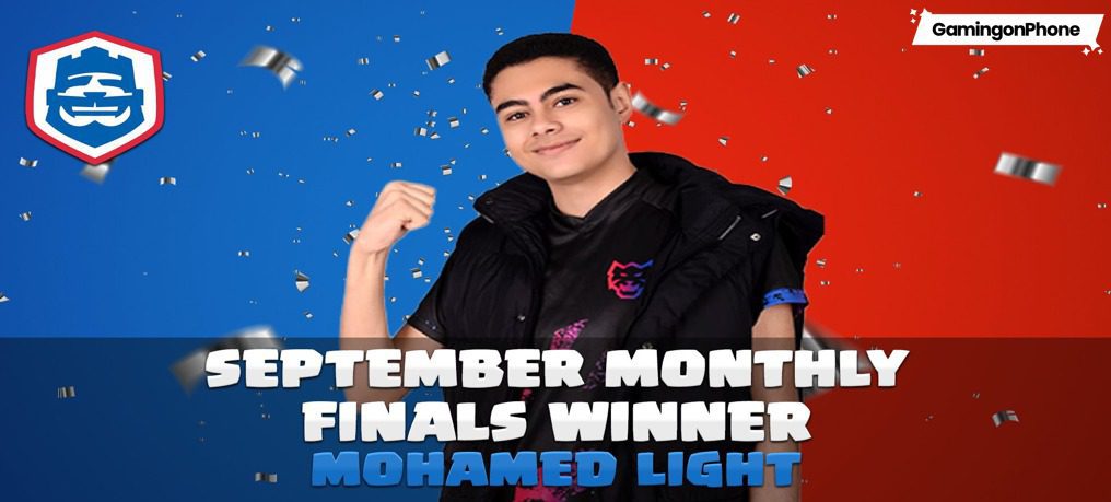 Clash Royale League (CRL) 2023 Season 7 champion Mohamed Light