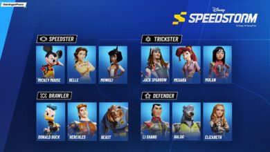 Disney Speedstorm Racer Class Guide