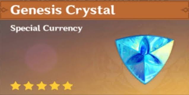 Genshin Impact Currency types genesis_crystal_genshin