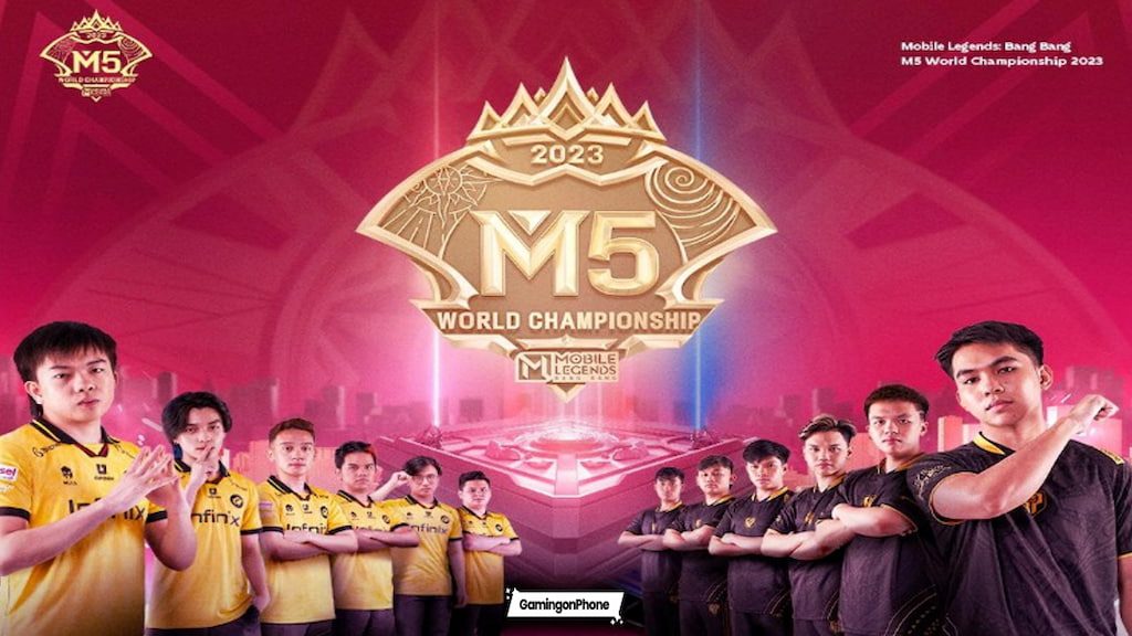 M5 World Championship grand final between AP. Bren, and ONIC