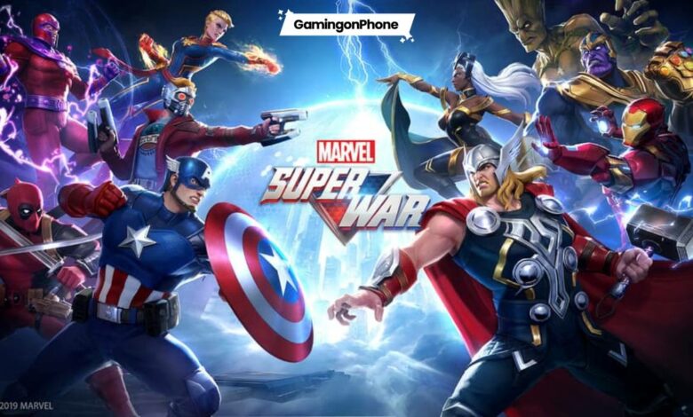 MARVEL Super War shut down cover