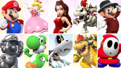 Mario kart tour characters