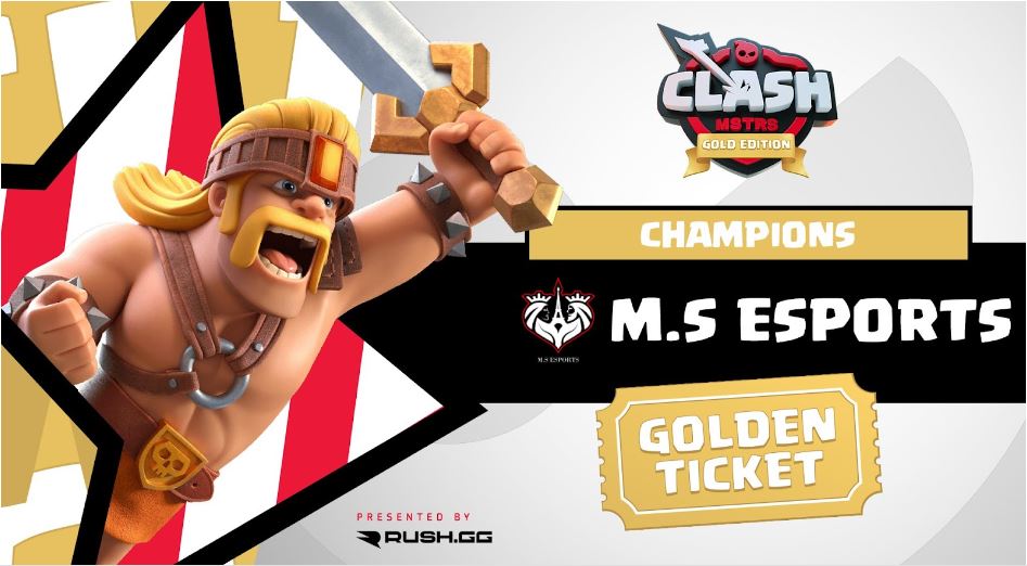 Clash of Clans World Championship 2022 Roadmap Clash MSTRS: Gold Edition