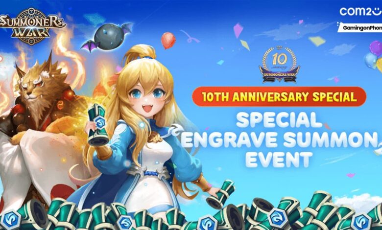 Summoners War: Sky Arena Engrave Summon Event