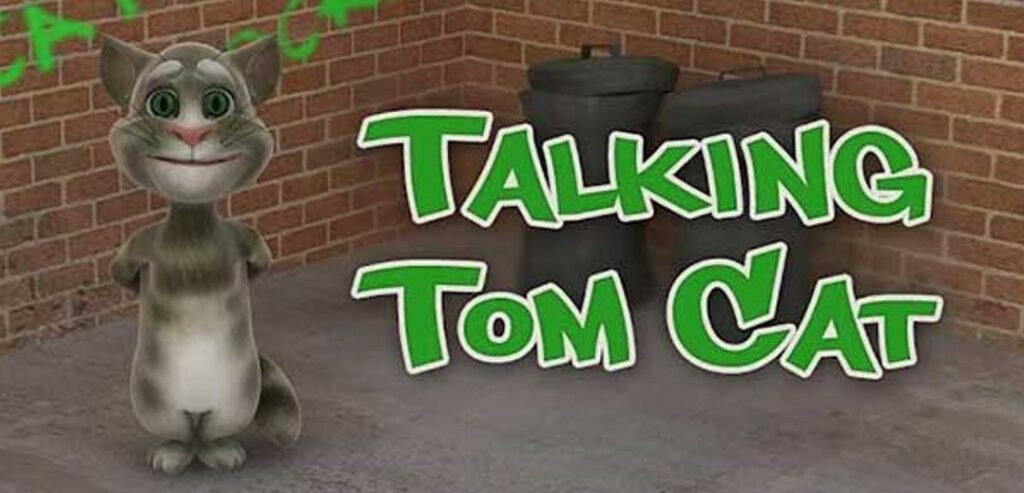 Talking Tom Cat Childhood Mobile Games 90s