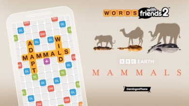 Words With Friends BBC Earth Mamals