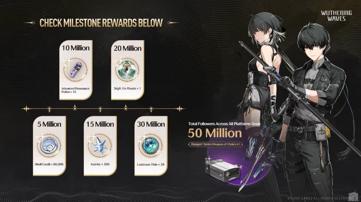 Pre-registration rewards